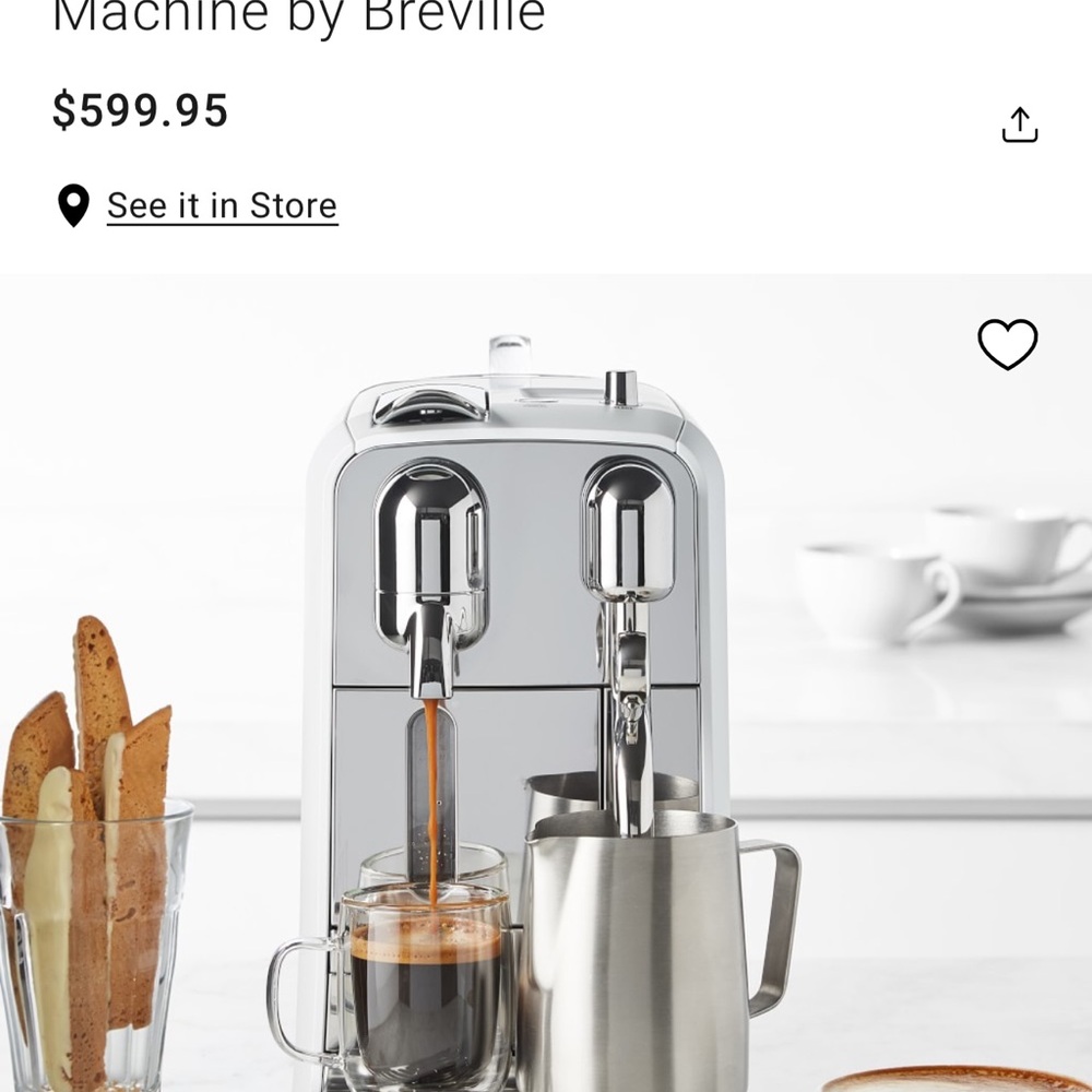 Breville Stainless Steel Espresso Maker